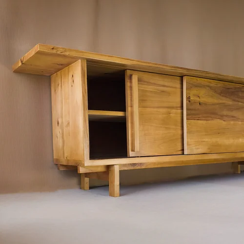 Rack Pollen en Madera natural - Muebles para TV, Uruguay | Decoquadra, vista 5
