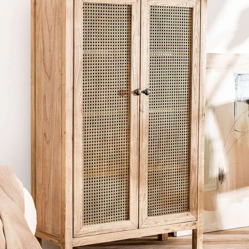 MUEBLE MOSS - OLMO Y ESTERILLA en Madera natural - Bibliotecas, Uruguay | La Iberica
