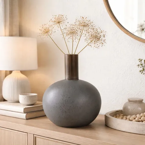 JARRON FLOT Negro Medium - Decoración, Uruguay | Viasono