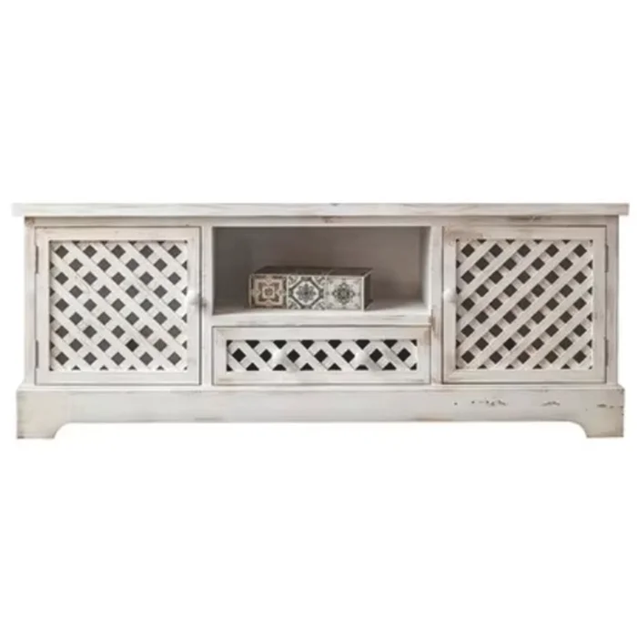 Mueble Vintage Blanco Horizontal en Blanco - Aparadores y recibidores, Uruguay | Decotech, vista 2