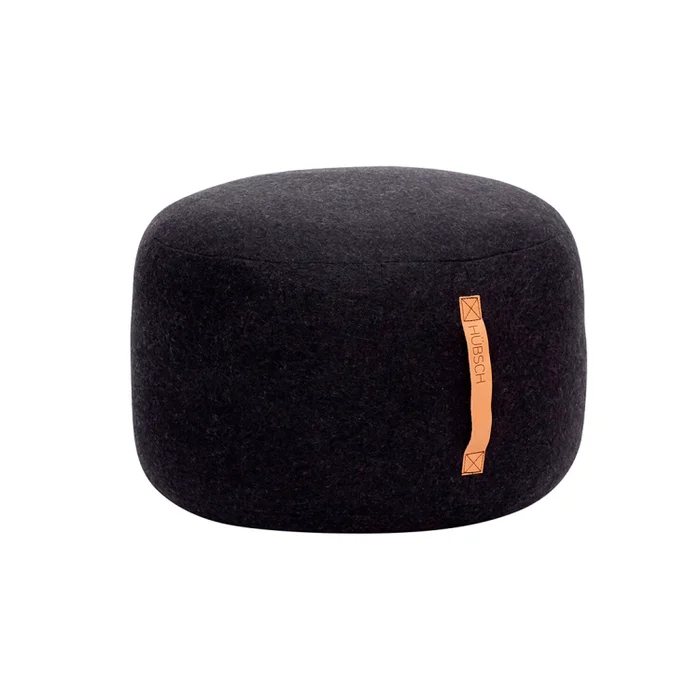 Pouf Alida - Negro en Negro, Uruguay | Walnut, vista 2
