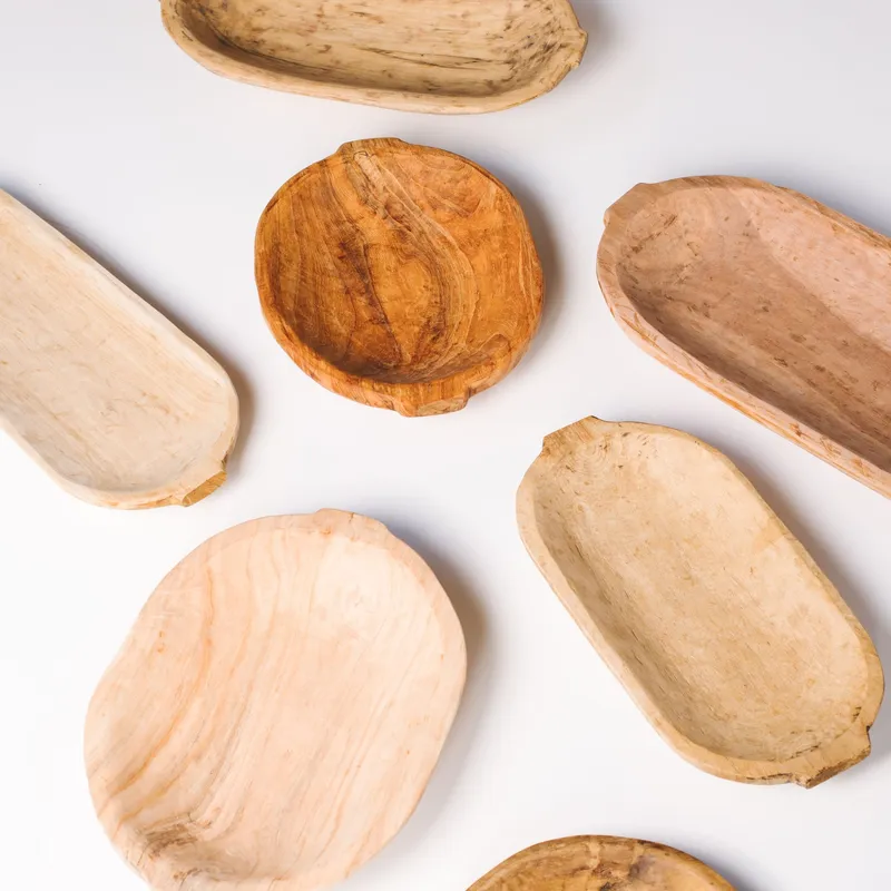 FUENTES ORGÁNICAS CHICAS en Madera natural - Decoración, Uruguay | Fundamento Muebles