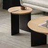 MESA AUXILIAR OSLO Natural CIRCULAR - Mesas de comedor, Uruguay | Viasono, vista 3 de 4