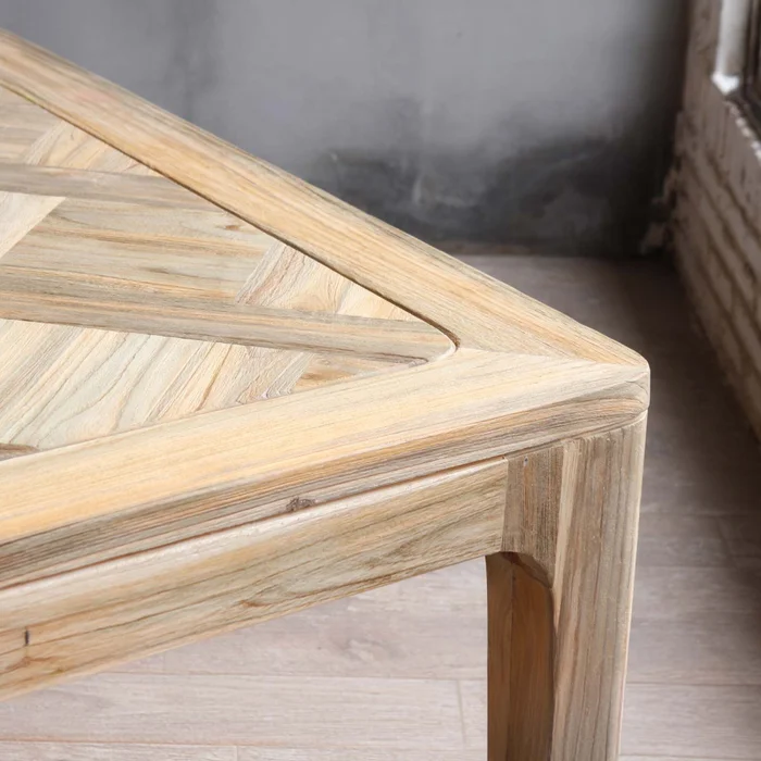 Mesa De Comedor Madera Natural-beige René en Madera natural - Mesas de comedor, Uruguay | Divino, vista 4