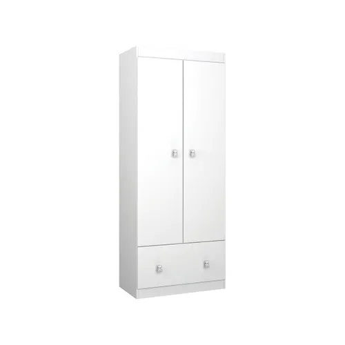 ROPERO SATRIANI BLANCO 2 PTAS 10241795 - Roperos y placares, Uruguay | Rosas Hermanos