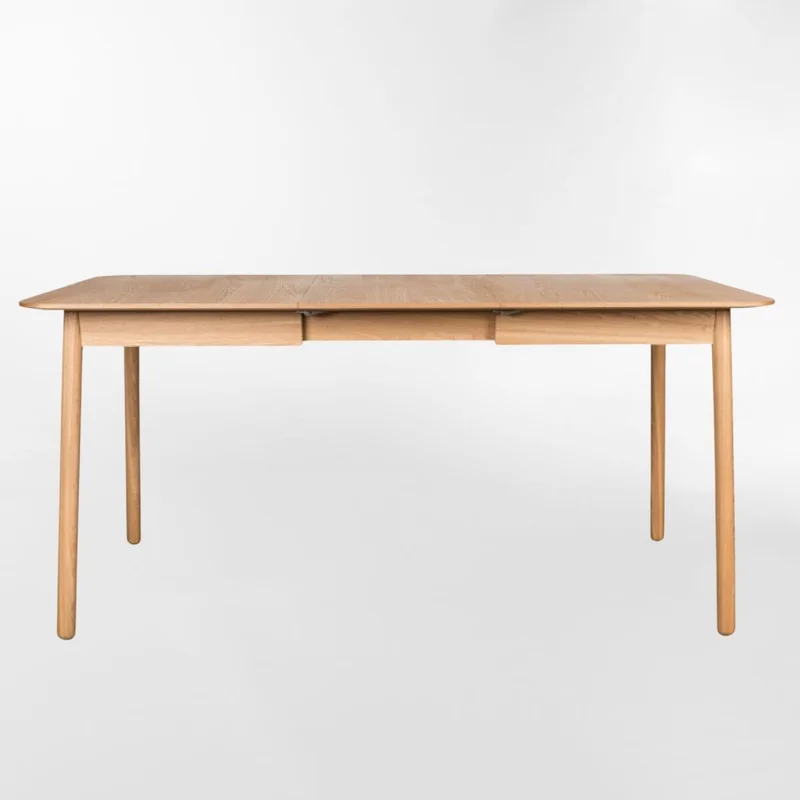 Mesa de comedor GLIMPS Natural EXTENSIBLE en Madera natural - Mesas de comedor, Uruguay | Viasono, vista 3