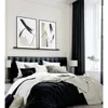 CUADRO CANVAS 30x40 MARCO ABSTRACTO BEIGE NEGRO 2 en Beige - Decoración de pared, Uruguay | Decohogar, vista 2 de 2