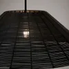 Pantalla para lámpara de techo Saranella de ratán sintético negro - Ø 70 cm en Negro - Muebles para el exterior, Uruguay | Kavehome, vista 3 de 4