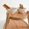 Juego de torre + 2 bowls + 2 espátulas con cuero - Decoración, Uruguay | Dreams On Time, vista 23 de 28