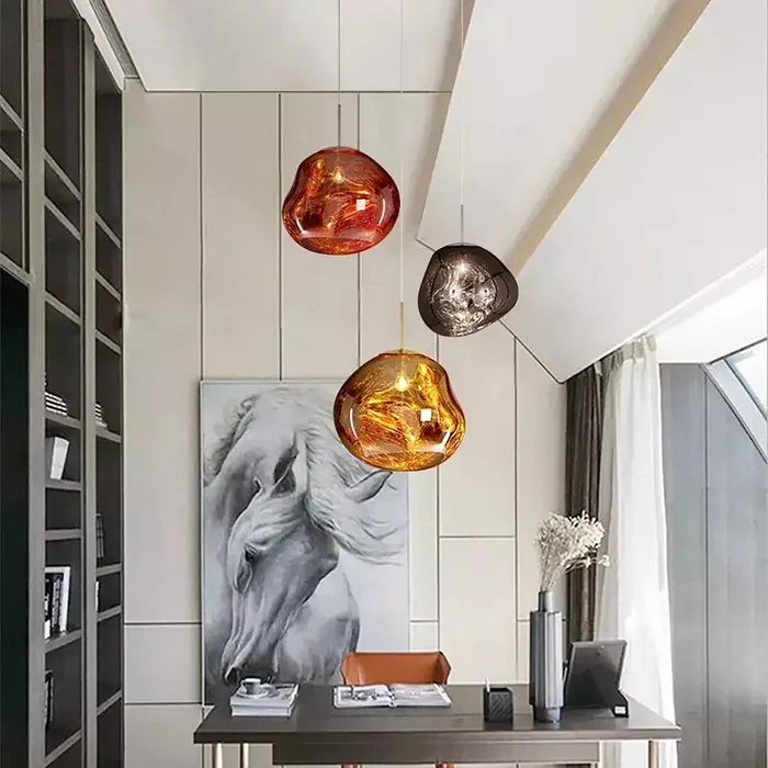 LUMINARIA DE TECHO COLOR STONE AMARILLO Medium en Amarillo - Lámparas de mesa, Uruguay | Viasono, vista 2