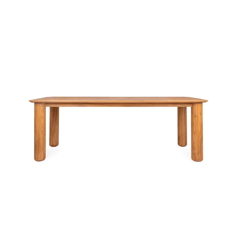 MESA COMEDOR ETIOPIA 225X100XH78 NAT RUSTIC, Uruguay | Masinfinito Casa