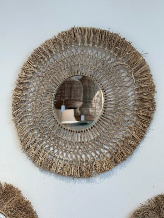 Especon con fibra color natural en Madera natural - Espejos, Uruguay | FMB