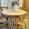Mesa de Comedor Pipa Redonda 110cm - Crudo - Mesas de comedor, Uruguay | Berna home, vista 6 de 8
