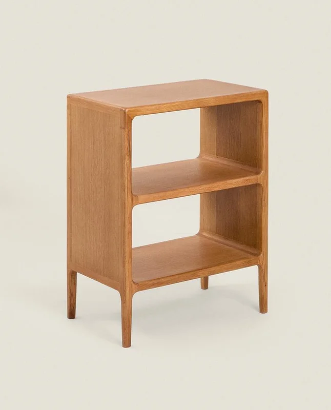 MUEBLE AUXILIAR ROBLE MIEL INDIVIDUAL - Bibliotecas, Uruguay | Zara Home, vista 3