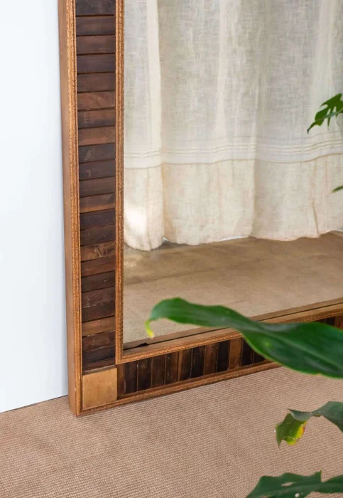 ESPEJO TRAMANDAÍ 210x110 en Madera natural - Espejos, Uruguay | Fundamento Muebles, vista 2