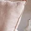 ALMOHADON PAZ - LINO ROSA - 55 X 55 en Rosa - Textiles, Uruguay | La Iberica, vista 3 de 9