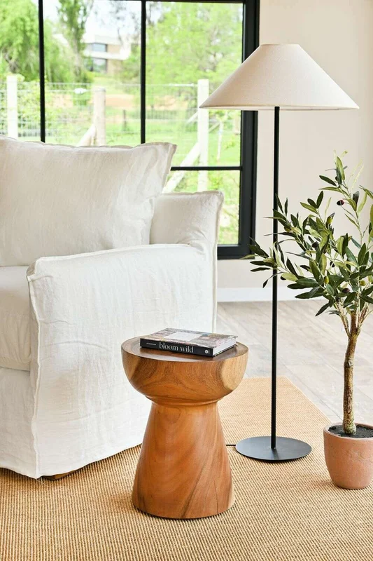 MESA AUXILIAR BLOOM - SUAR en Madera natural - Mesas de living, Uruguay | La Iberica, vista 4