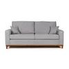 Sofá Marau - Tela Microfibra - 3 cuerpos - Berlin 05 (Ceniza) en Beige - Sillones y sofás, Uruguay | NYR, vista 2 de 4