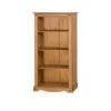 Biblioteca 3 Estantes Cera/Blanco LINEA CORONA MADERA - Living, Uruguay | Que Sal Muebleria, vista 2 de 4