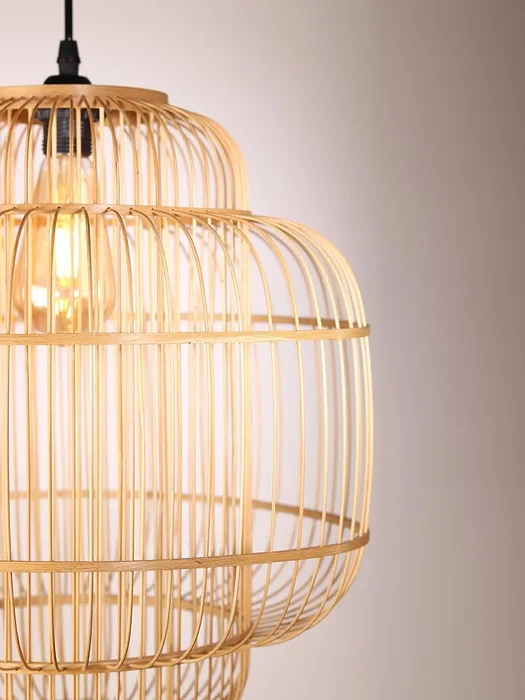 LÁMPARA TECHO SAMUI en Madera natural - Lámparas colgantes, Uruguay | HomeTouch, vista 4