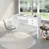 Escritorio Intelectual - 2 Cajones - Blanco en Blanco - Escritorios y sillas de escritorio, Uruguay | Rústico Hogar, vista 2 de 3