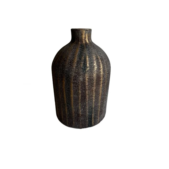 FLORERO CERAMICA D14x21.5CM TORNAZOLADO en Multicolor - Jarrones, Uruguay | Decohogar