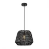 Colgante de fibras naturales 40cm - NEGRO en Negro - Lámparas colgantes, Uruguay | Iluminica, vista 2 de 6