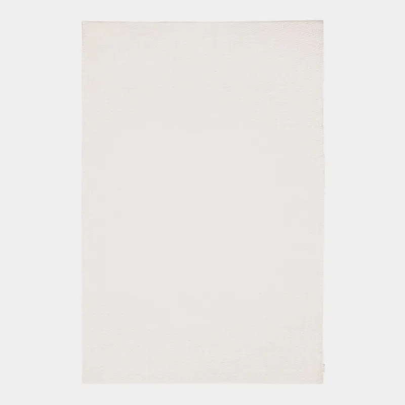 Alfombra Mascarell de algodón y poliéster blanco 200 x 300 cm en Beige - Textiles, Uruguay | Kavehome