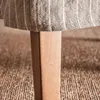 SILLA SOHO - LINO ALTO GRAMAJE RAYADO BEIGE - Butacas, banquetas y puffs, Uruguay | La Iberica, vista 4 de 6