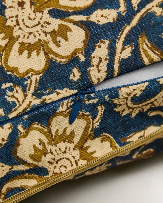 FUNDA COJÍN PRINT FLORAL - Textiles, Uruguay | Zara Home, vista 5