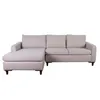 Sofá C/chaise Más De 4 Cuerpos Tela Natural-beige Napoli Beige en Beige - Sillones y sofás, Uruguay | Divino, vista 2 de 8