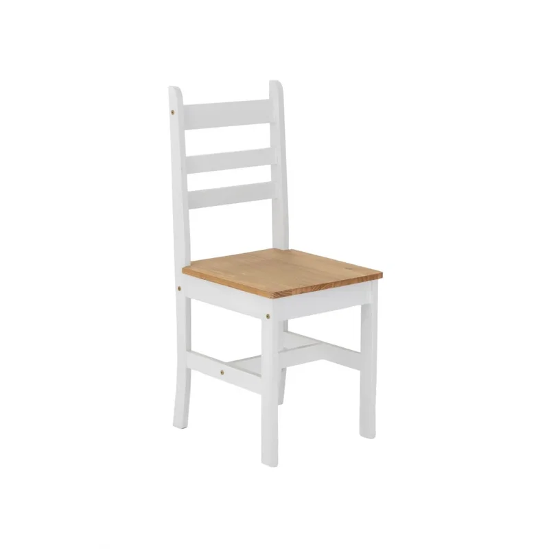Juego de Comedor 4 Sillas - Línea Monterrey - Blanco en Blanco - Sillas, Uruguay | Ecowood, vista 4