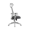 Silla De Oficina Malla-y-metal Gris 2788f-1m en Gris - Escritorios y sillas de escritorio, Uruguay | Divino, vista 4 de 5