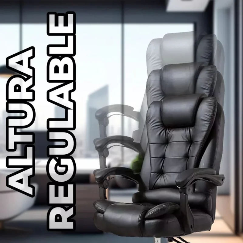 Silla de oficina OmniSeat en Negro - Sillas de escritorio, Uruguay | La Cueva Muebles, vista 8