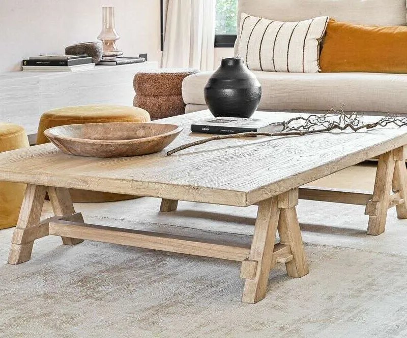 MESA LIVING PATAGONIA - 1.70 X 1.10 MTS en Madera natural - Mesas de living, Uruguay | La Iberica
