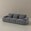 Sofá NUVOLA GRIS 4 CUERPOS - Sillones y sofás, Uruguay | Viasono, vista 4 de 4