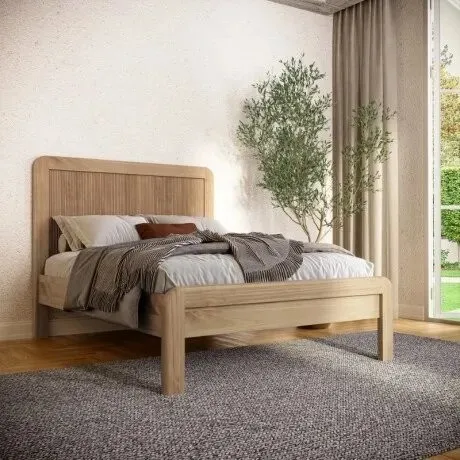 Cama 1.40 NEST TAURI REF.3308U en Madera natural - Dormitorio, Uruguay | Igoa