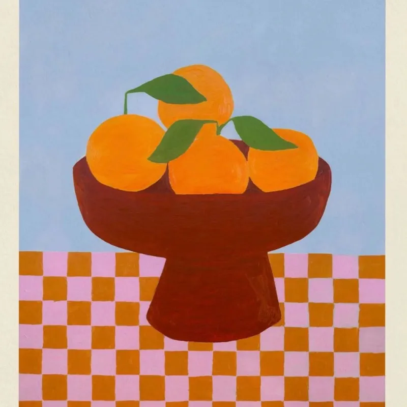 Oranges en Multicolor - Láminas, Uruguay | Mara Estudio