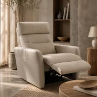 Poltrona Virginia en Beige - Butacas, banquetas y puffs, Uruguay | Casa Brava, vista 10