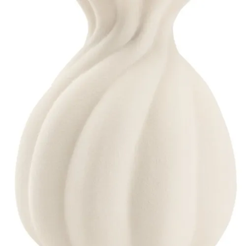 Jarrón GUNNI Ø14xH18 cm blanco en Blanco - Jarrones, Uruguay | JYSK