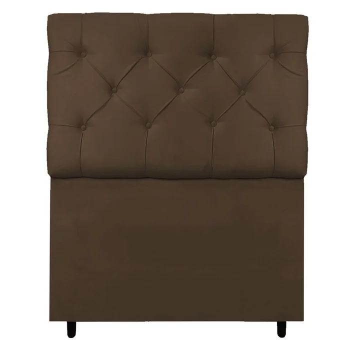 Respaldo Cabecera 1 plaza Luxo - Tela Suede en Beige - Respaldos de cama, Uruguay | Delta Center, vista 3
