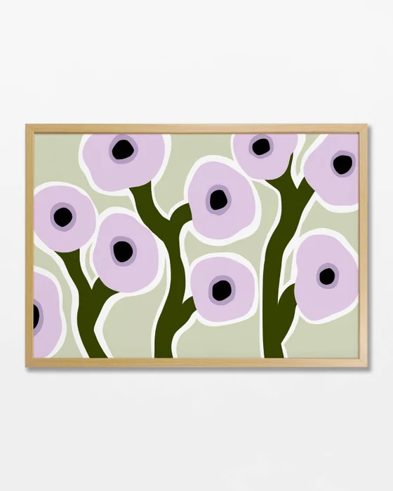 Purple Poppies - Láminas, Uruguay | La Cuadrería