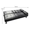 Sofa Cama Juego De Living Sillon Color Negro Lz10705 en Negro - Sillones y sofás, Uruguay | Soy Hogar, vista 5 de 8