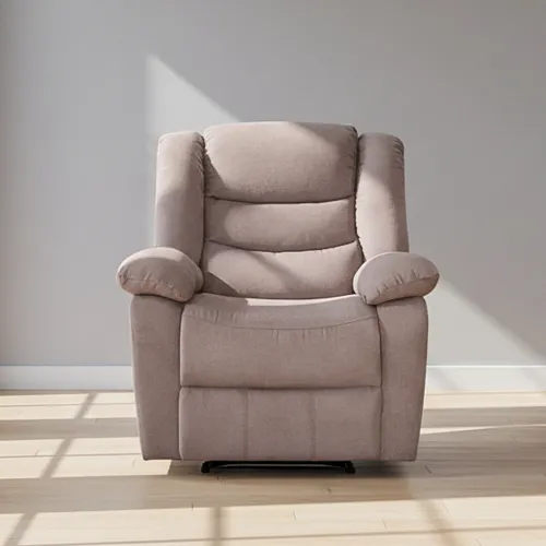 Recliner Eléctrico Tela Marron Marsella Ii Taupe en Marrón - Sillones y sofás, Uruguay | Divino