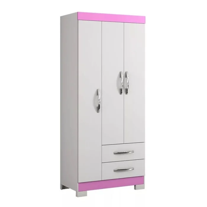 Ropero 3 puertas Flex en Blanco - Roperos y placares, Uruguay | La Cueva Muebles, vista 5