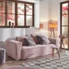 Reposapiés Blok 90 x 70 cm - pana rosa en Rosa - Butacas, banquetas y puffs, Uruguay | Kavehome, vista 2 de 6