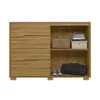 Comoda Cajonera 3 Cajones 2 Puertas Con Estantes Y Relieve en FREIJO - Sillones y sofás, Uruguay | Soy Hogar, vista 5 de 6