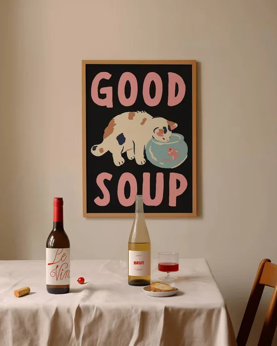 Cat - Good Soup - Láminas, Uruguay | La Cuadrería, vista 3