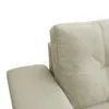 Sillón 2 Cuerpos en tela de Lino - Plaza - Beige - Sillones y sofás, Uruguay | Ecowood, vista 3 de 4