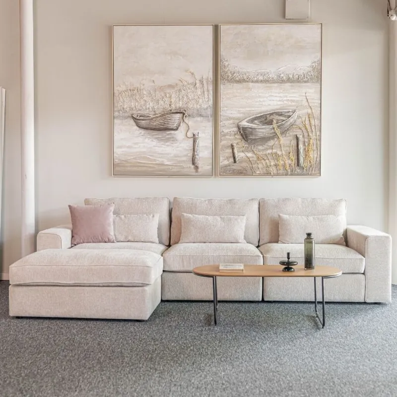 Sofá Treviso / Beige en Beige - Sillones y sofás, Uruguay | Fábrica Italiana